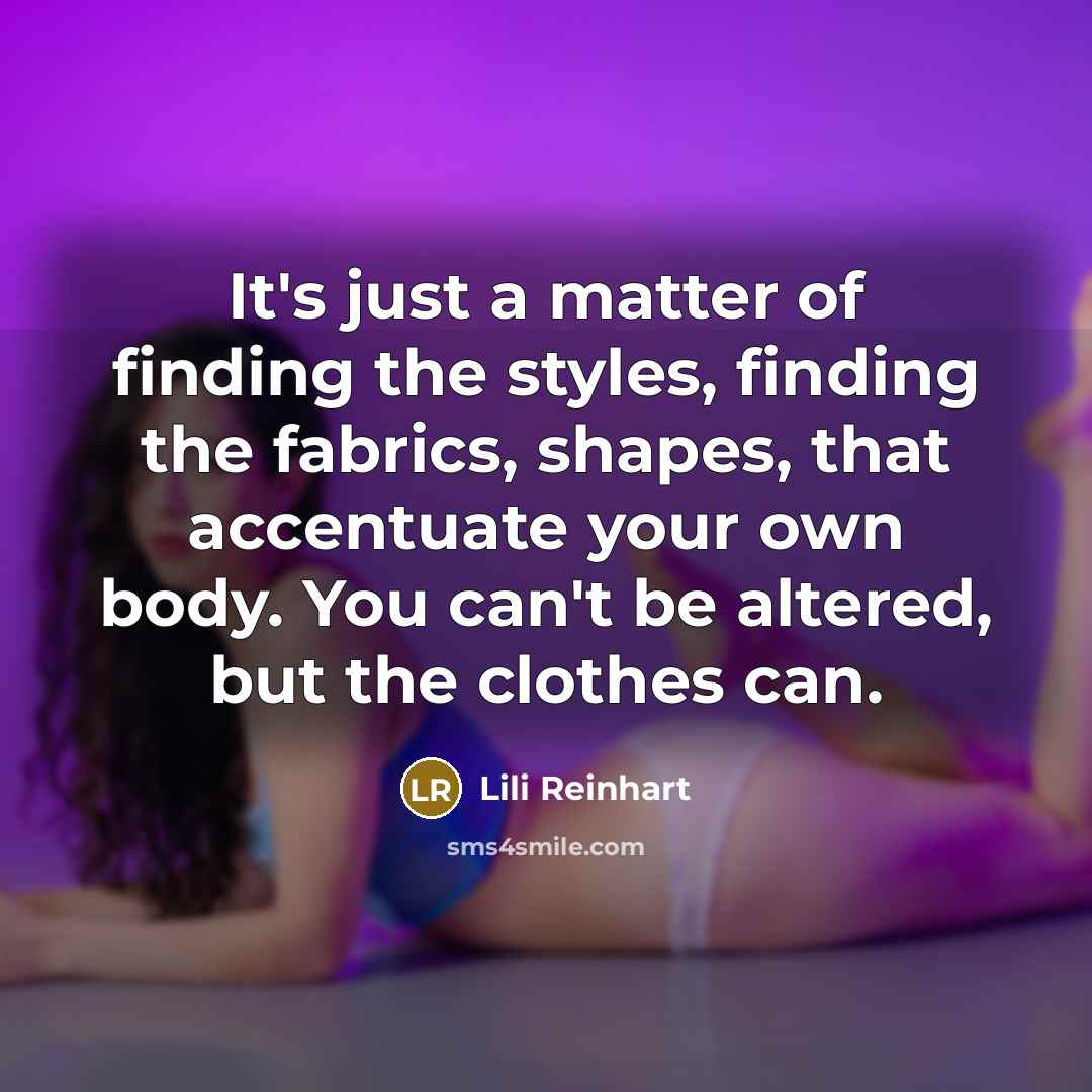 “It's just a matter of finding the styles, finding the…” quote by Lili Reinhart