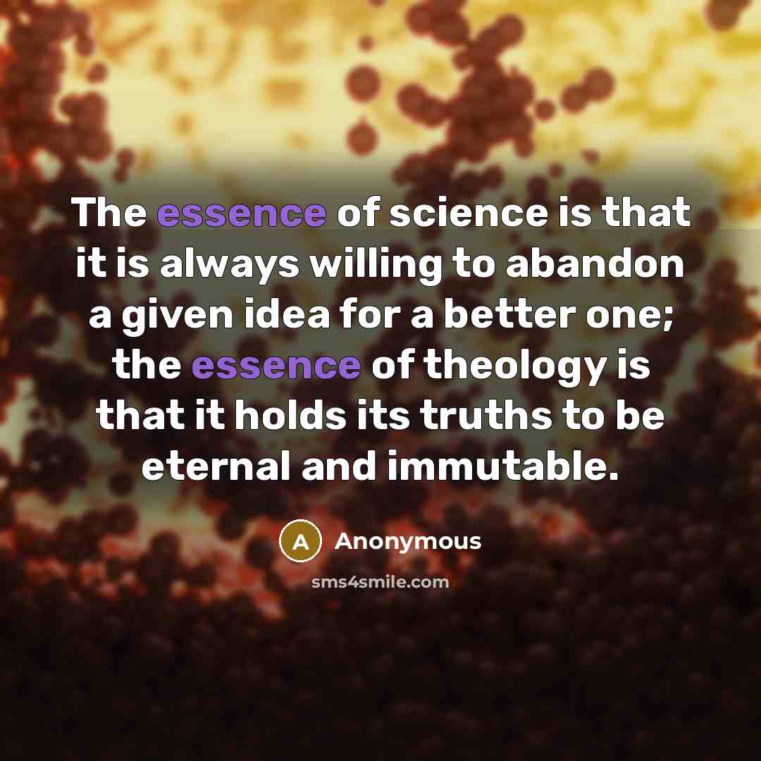 “The essence of science is that it is always willing…” quote by Anonymous