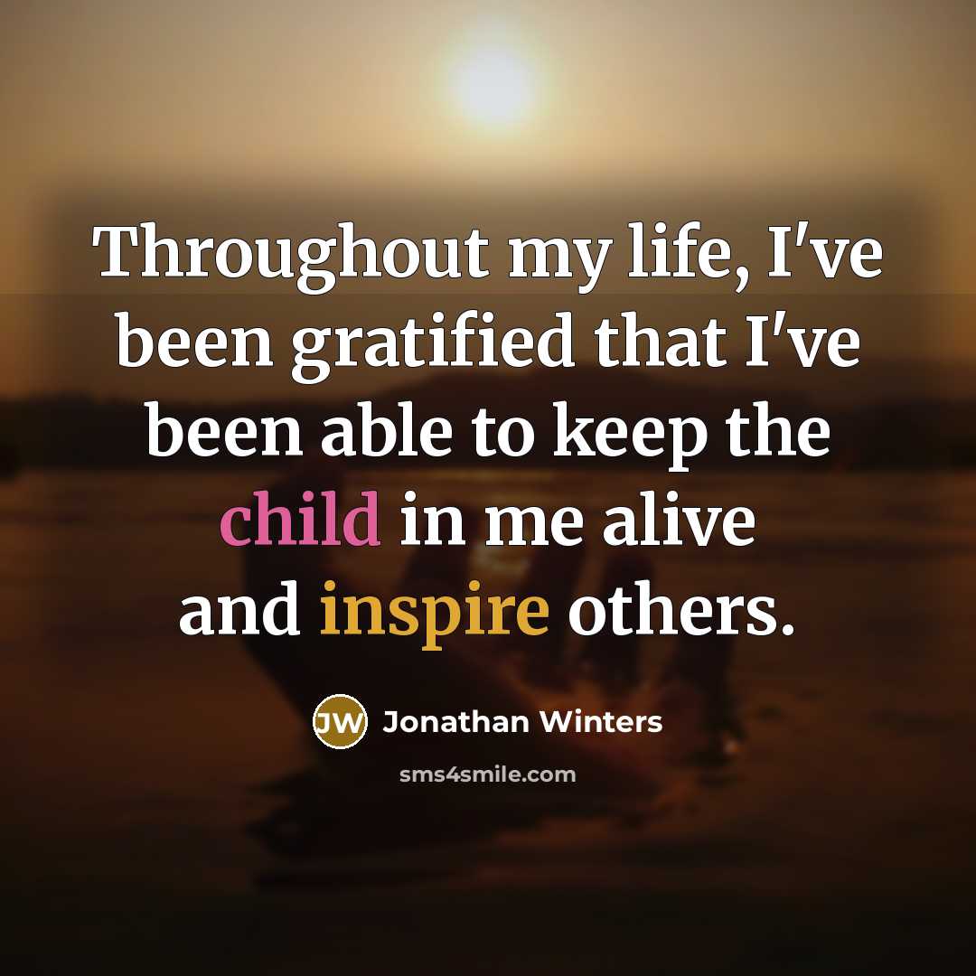 “Throughout my life, I've been gratified that I've been able…” quote by Jonathan Winters