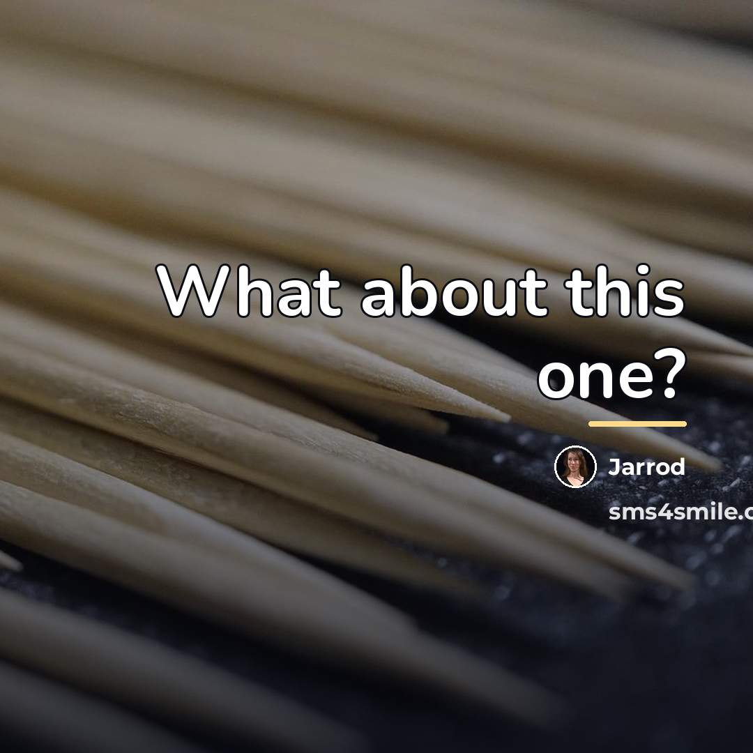 “What about this one?…” quote by Jarrod