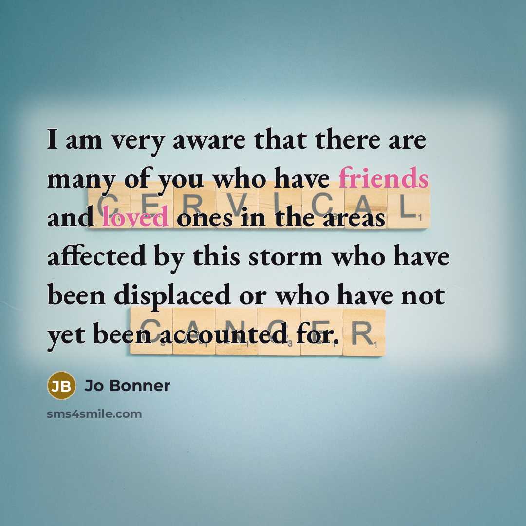 “I am very aware that there are many of you…” quote by Jo Bonner