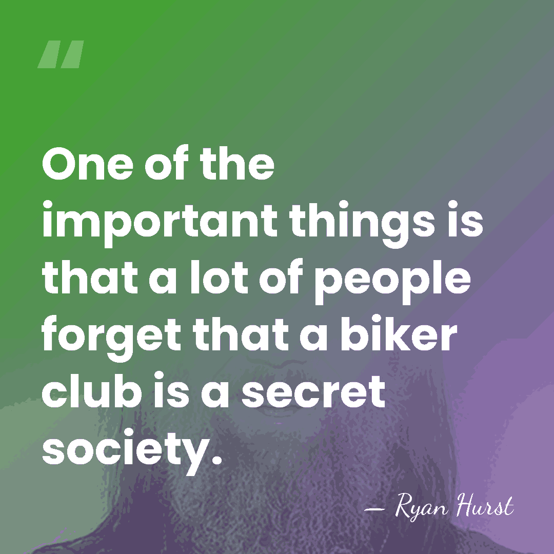 One of the important things is that a lot of people forget&hellip; - Ryan Hurst
