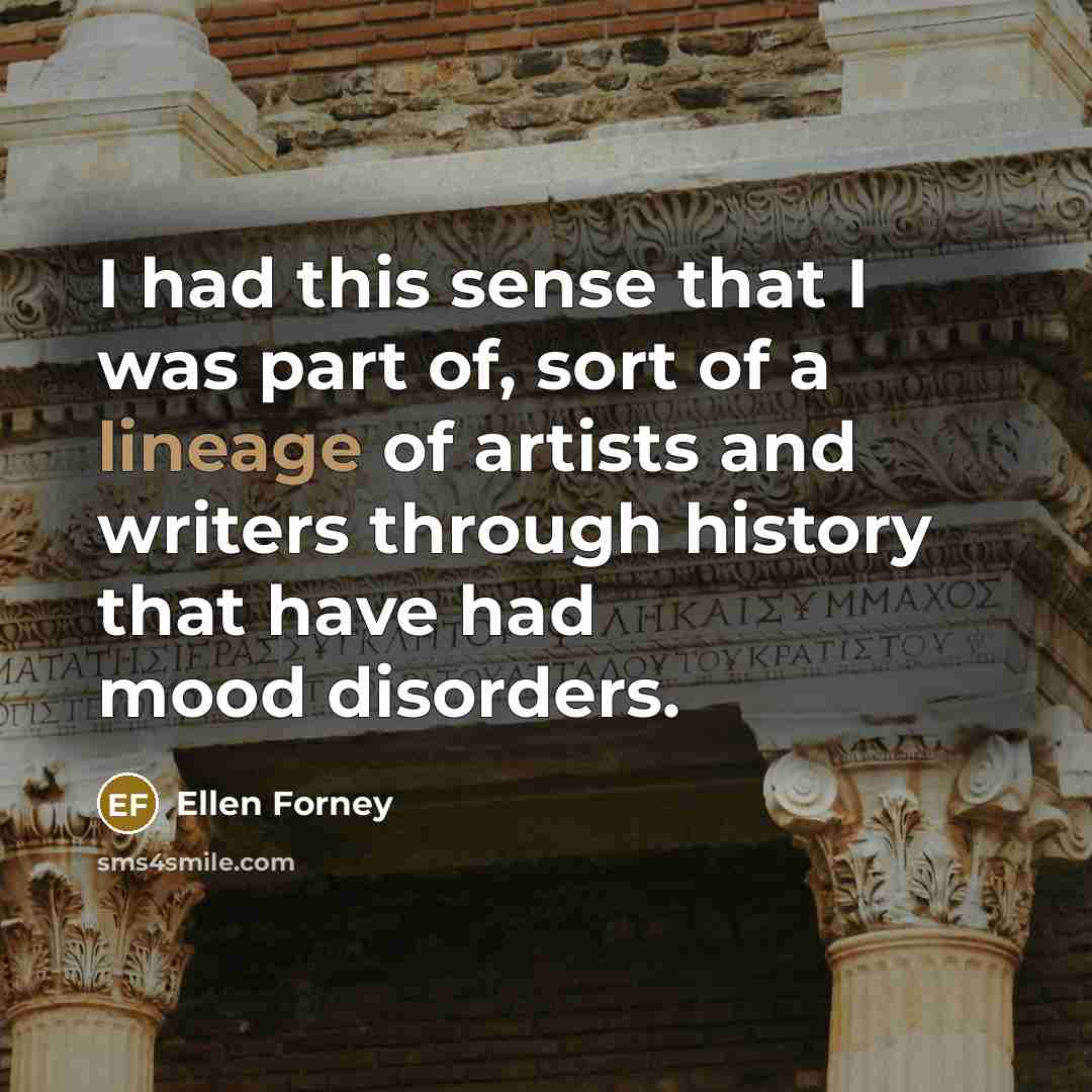 “I had this sense that I was part of, sort…” quote by Ellen Forney