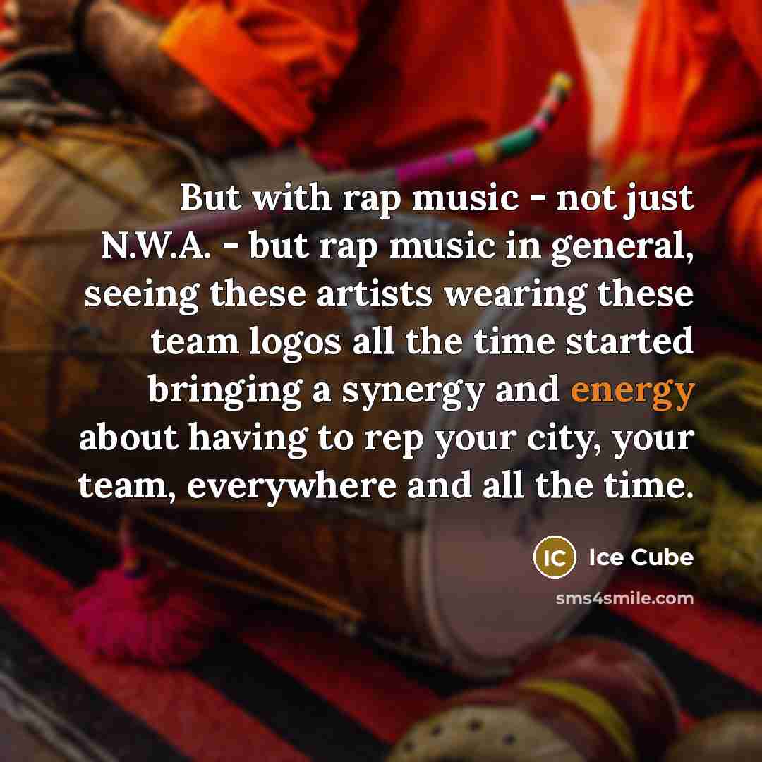 “But with rap music - not just N.W.A. - but…” quote by Ice Cube