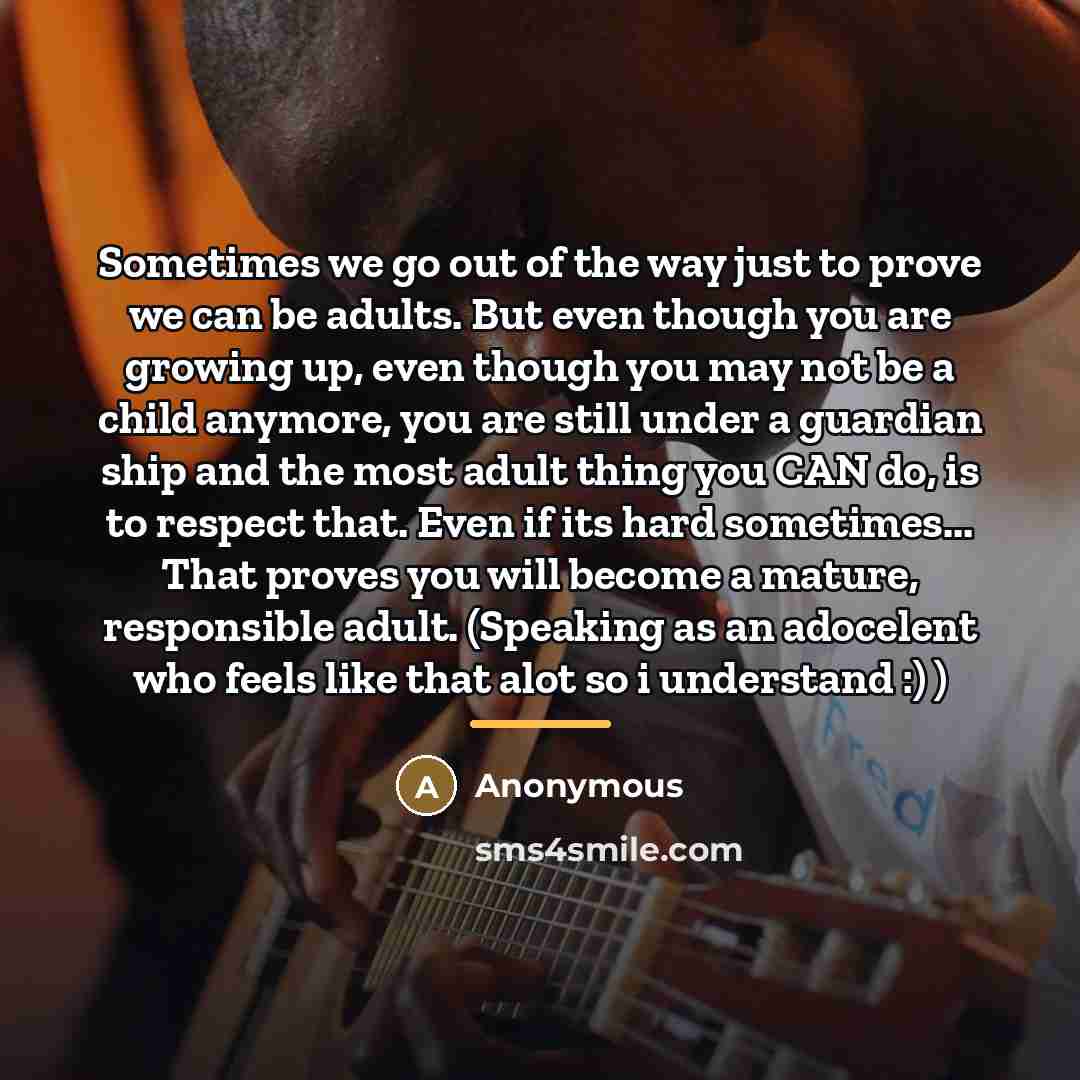 “Sometimes we go out of the way just to prove…” quote by Anonymous