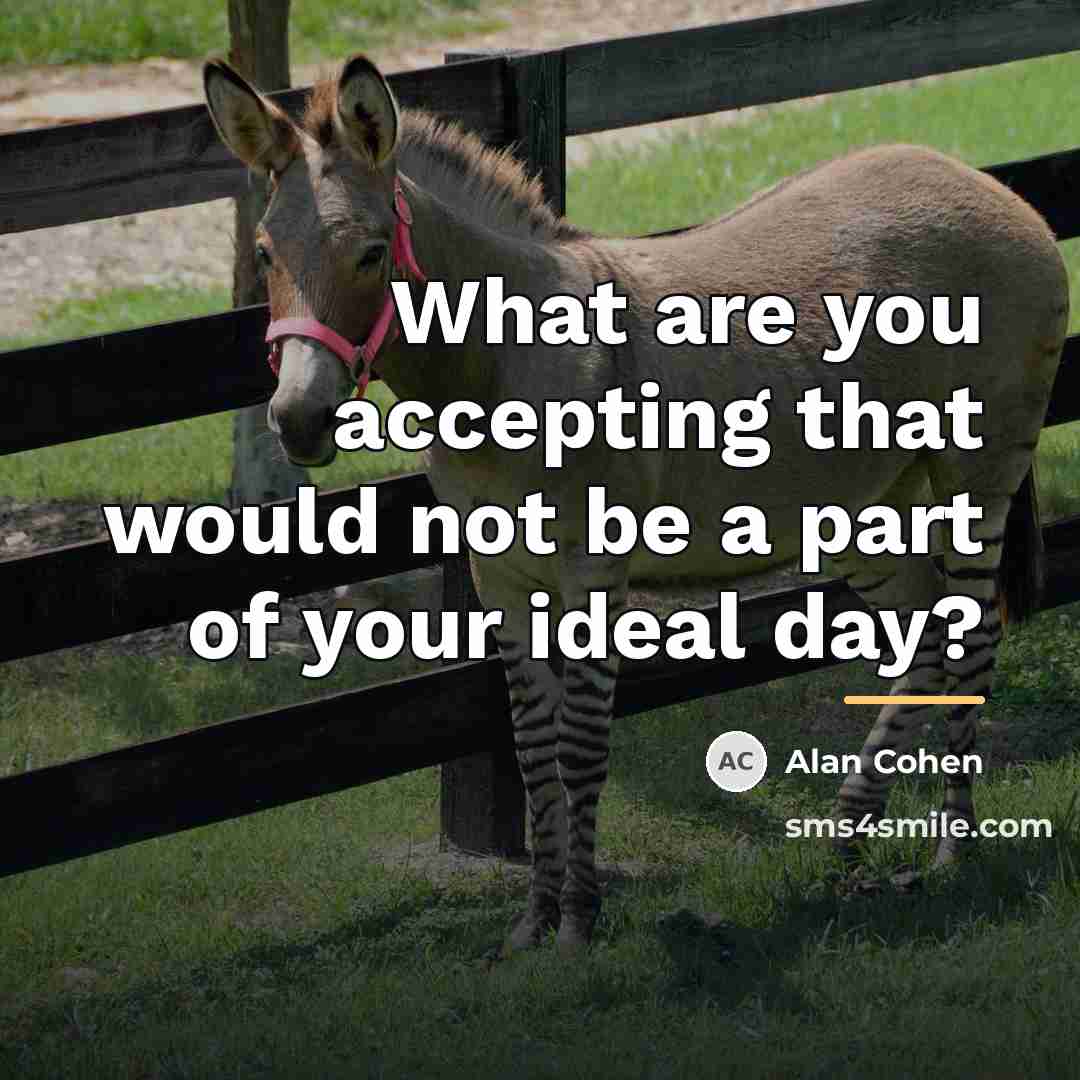 “What are you accepting that would not be a part…” quote by Alan Cohen