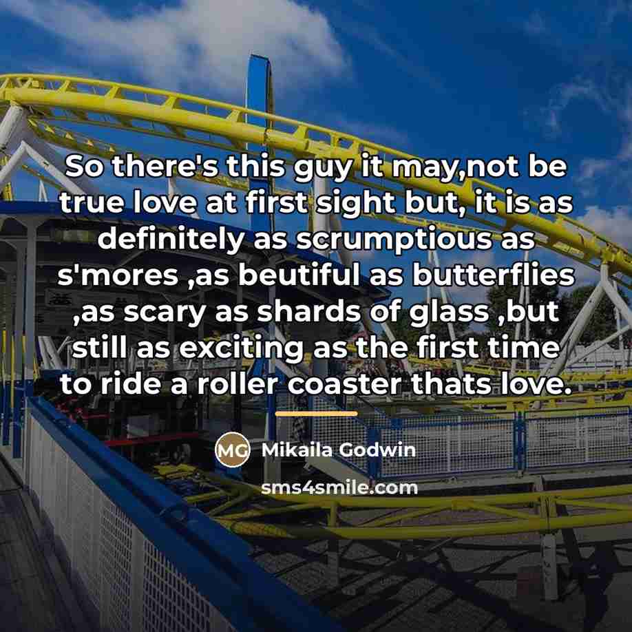 “So there's this guy it may,not be true love at…” quote by Mikaila Godwin