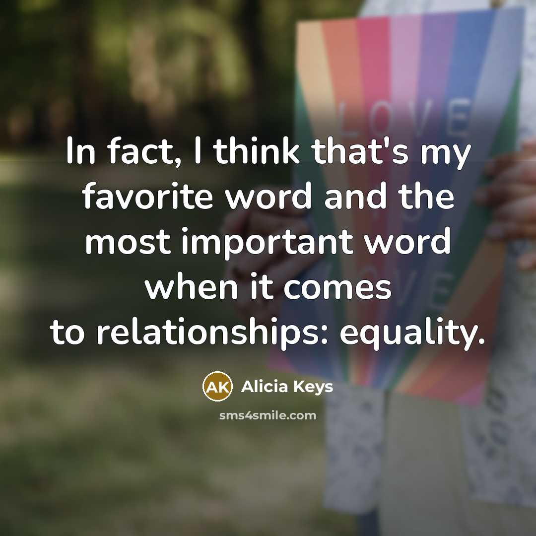 “In fact, I think that's my favorite word and the…” quote by Alicia Keys