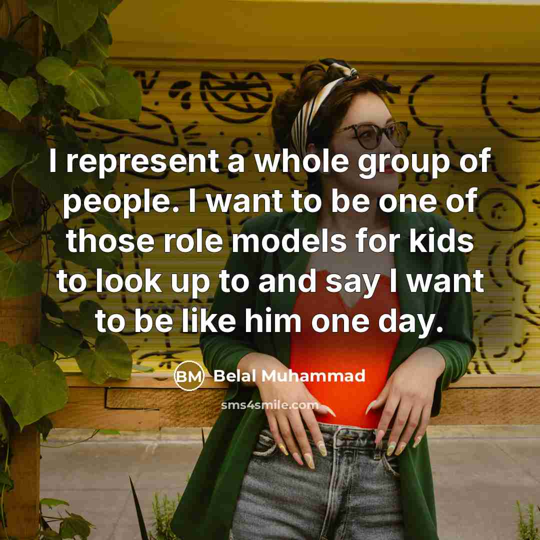 “I represent a whole group of people. I want to…” quote by Belal Muhammad