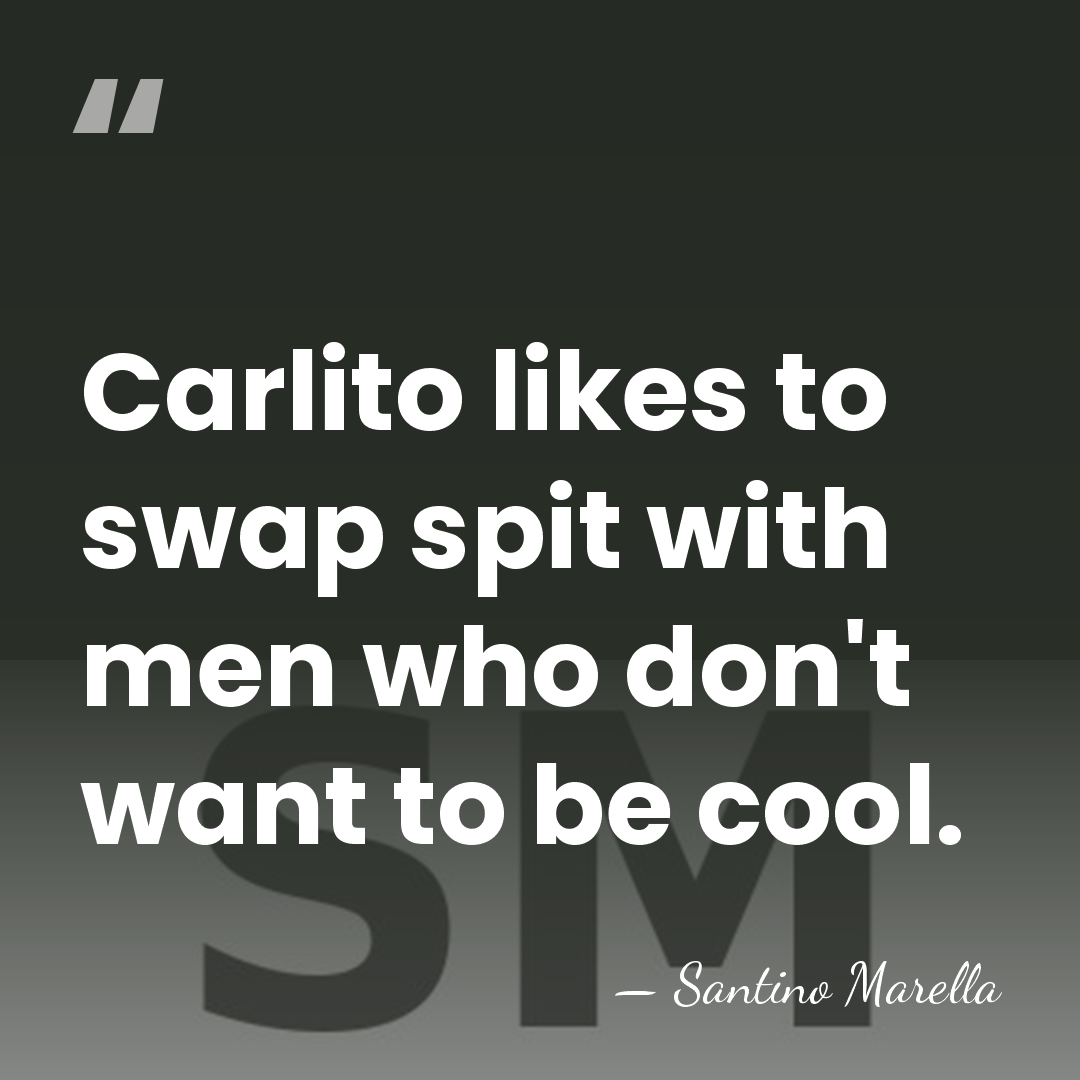 Carlito likes to swap spit with men who don't want to be&hellip; - Santino Marella