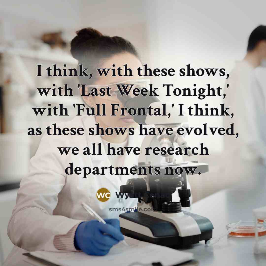 “I think, with these shows, with 'Last Week Tonight,' with…” quote by Wyatt Cenac