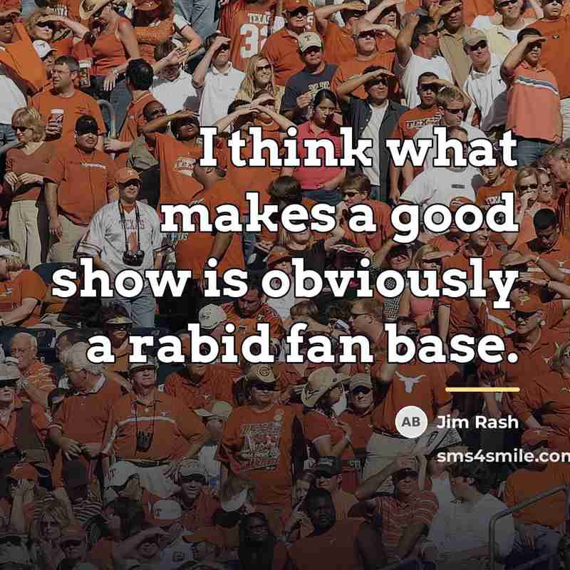 “I think what makes a good show is obviously a…” quote by Jim Rash