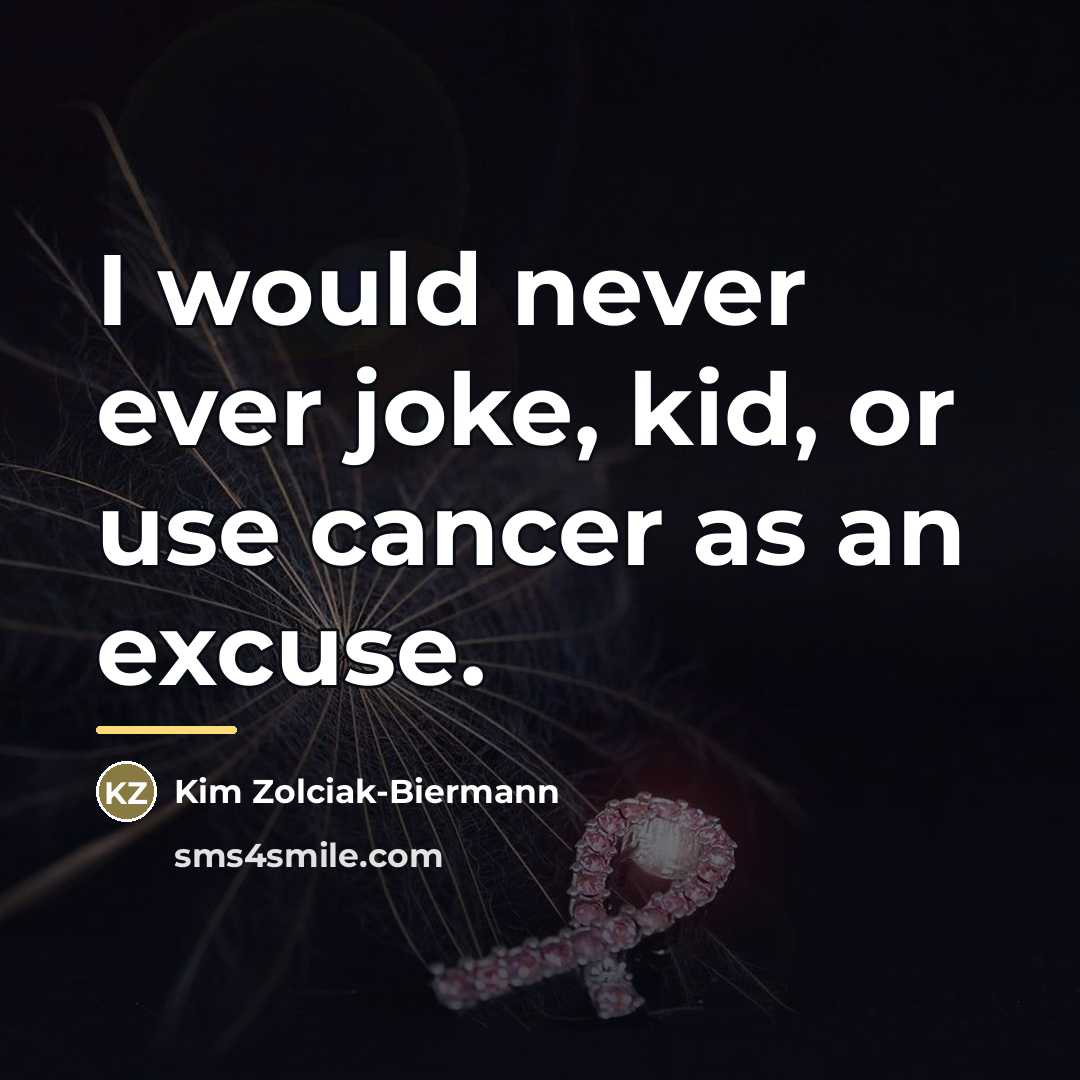 “I would never ever joke, kid, or use cancer as…” quote by Kim Zolciak-Biermann