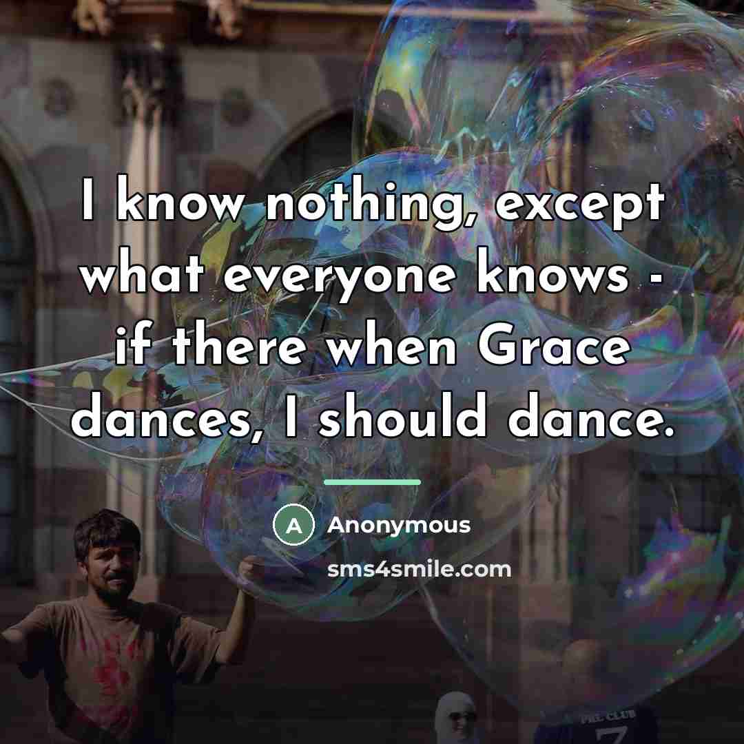 “I know nothing, except what everyone knows - if there…” quote by Anonymous