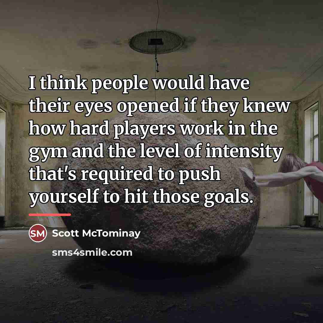 “I think people would have their eyes opened if they…” quote by Scott McTominay
