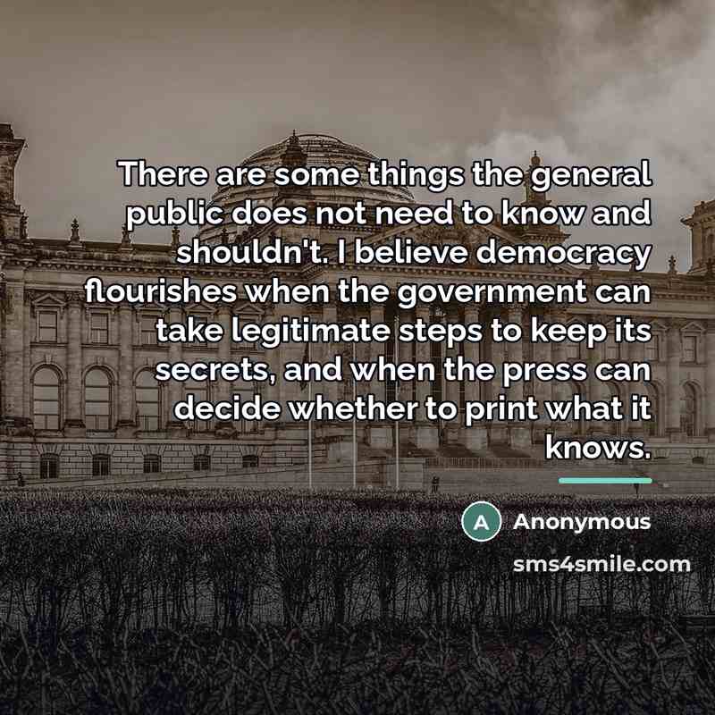 “There are some things the general public does not need…” quote by Anonymous