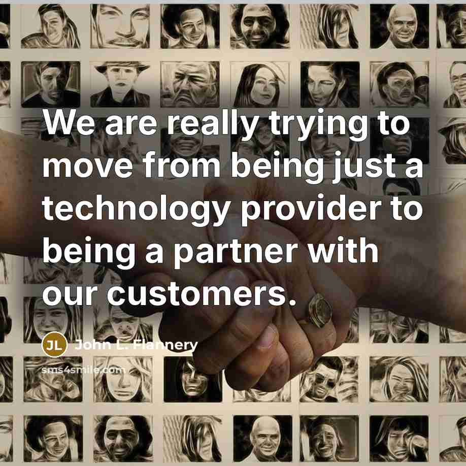 “We are really trying to move from being just a…” quote by John L. Flannery