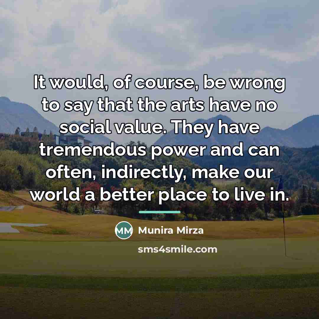 “It would, of course, be wrong to say that the…” quote by Munira Mirza