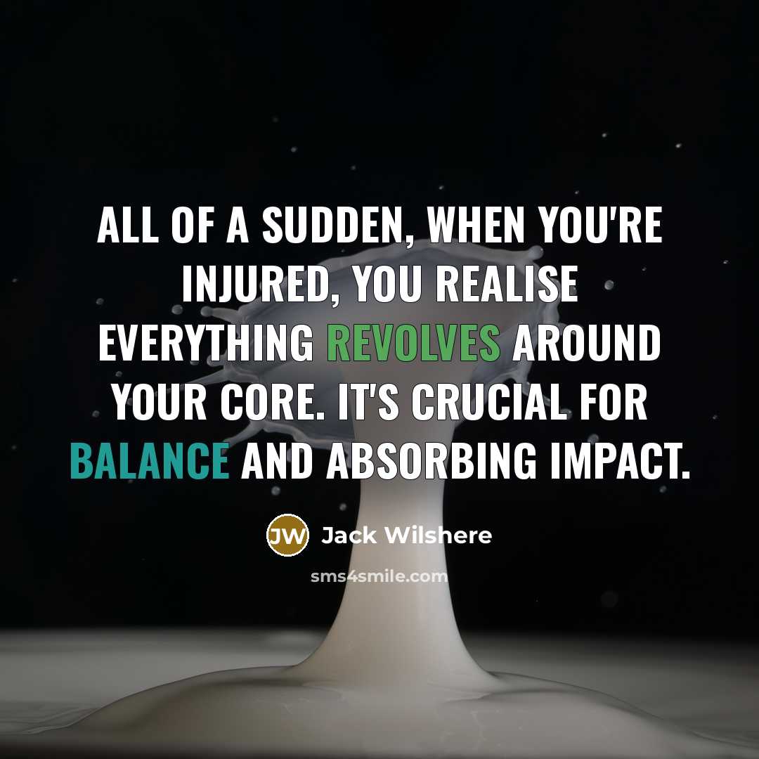 “All of a sudden, when you're injured, you realise everything…” quote by Jack Wilshere