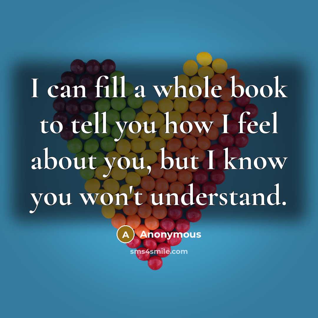 “I can fill a whole book to tell you how…” quote by Anonymous