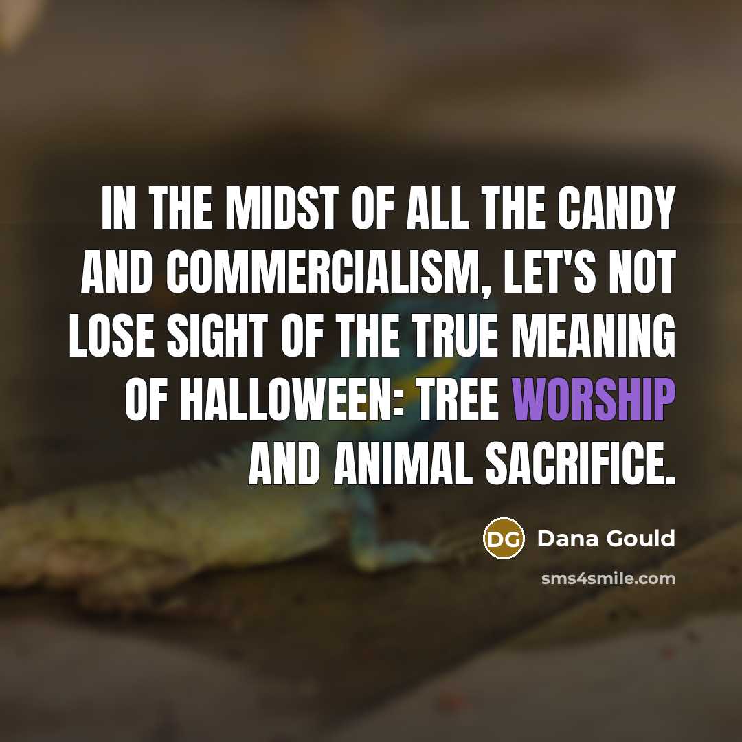 “In the midst of all the candy and commercialism, let's…” quote by Dana Gould