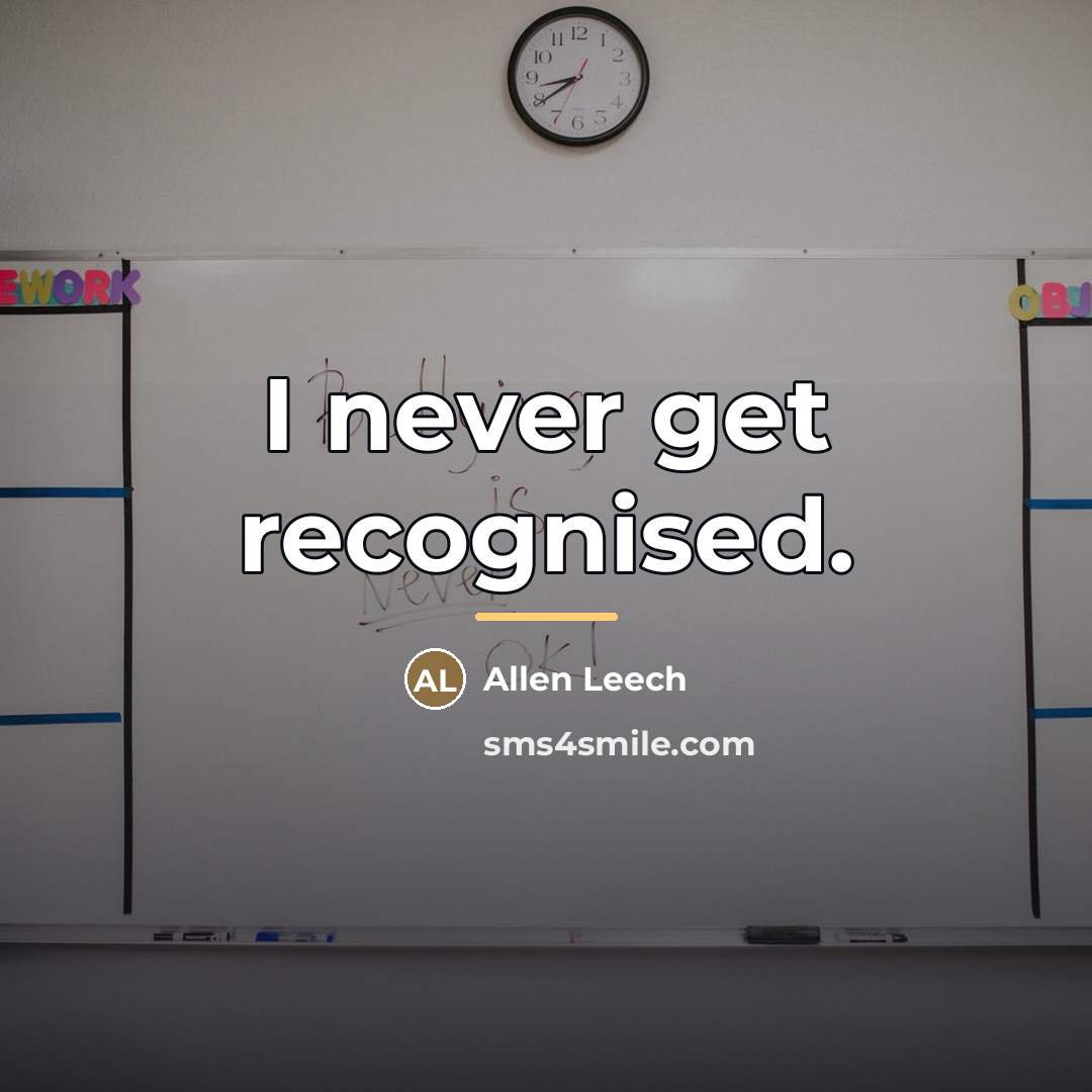 “I never get recognised.…” quote by Allen Leech