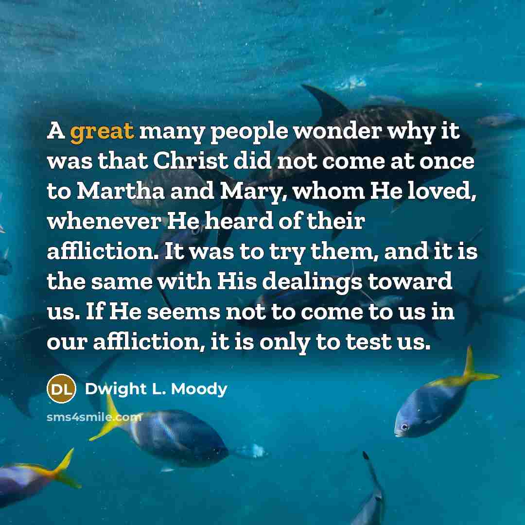 “A great many people wonder why it was that Christ…” quote by Dwight L. Moody