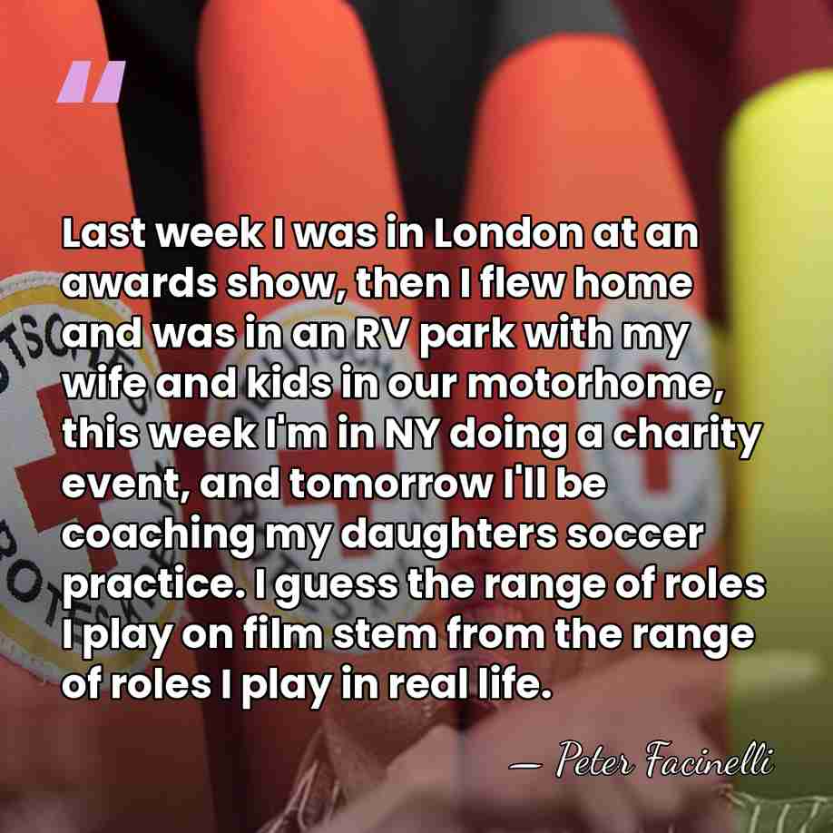 Last week I was in London at an awards show, then I&hellip; - Peter Facinelli