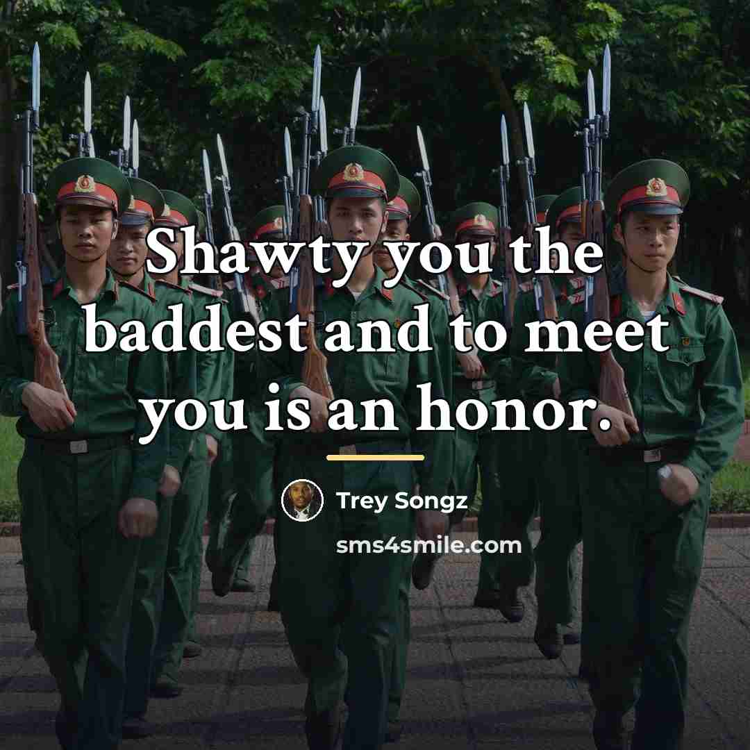 “Shawty you the baddest and to meet you is an…” quote by Trey Songz
