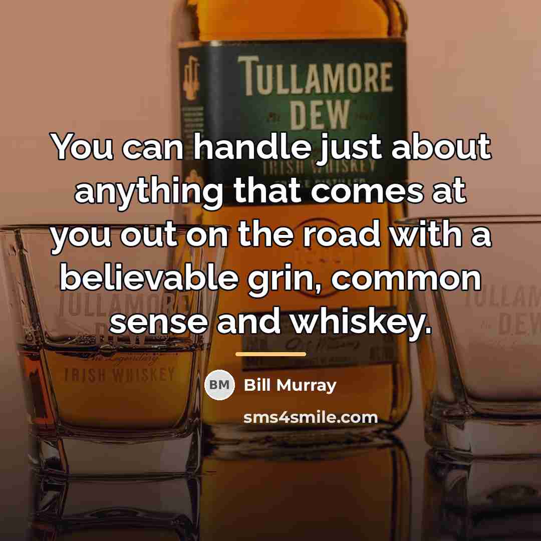 “You can handle just about anything that comes at you…” quote by Bill Murray