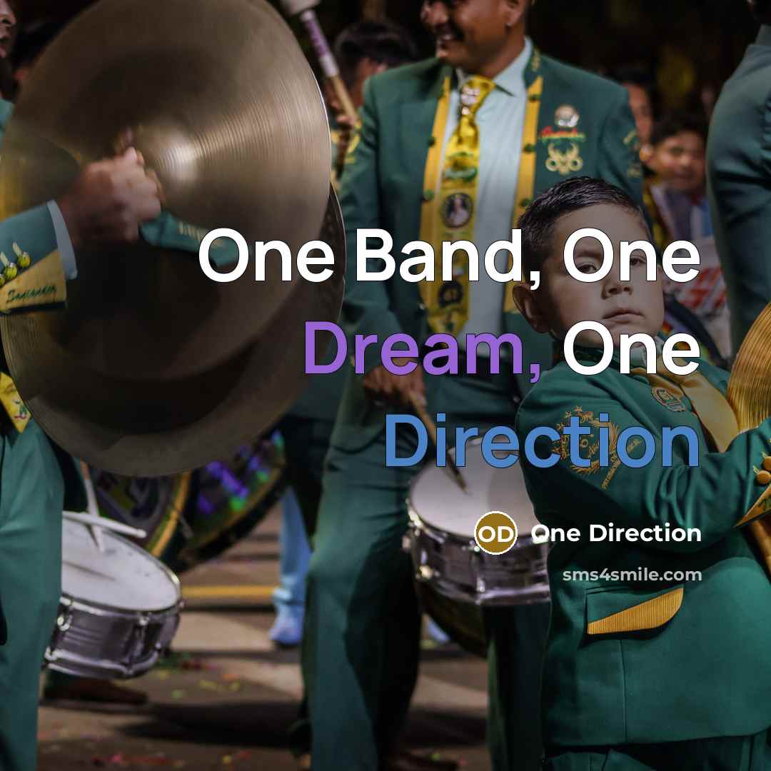 “One Band, One Dream, One Direction” quote by One Direction