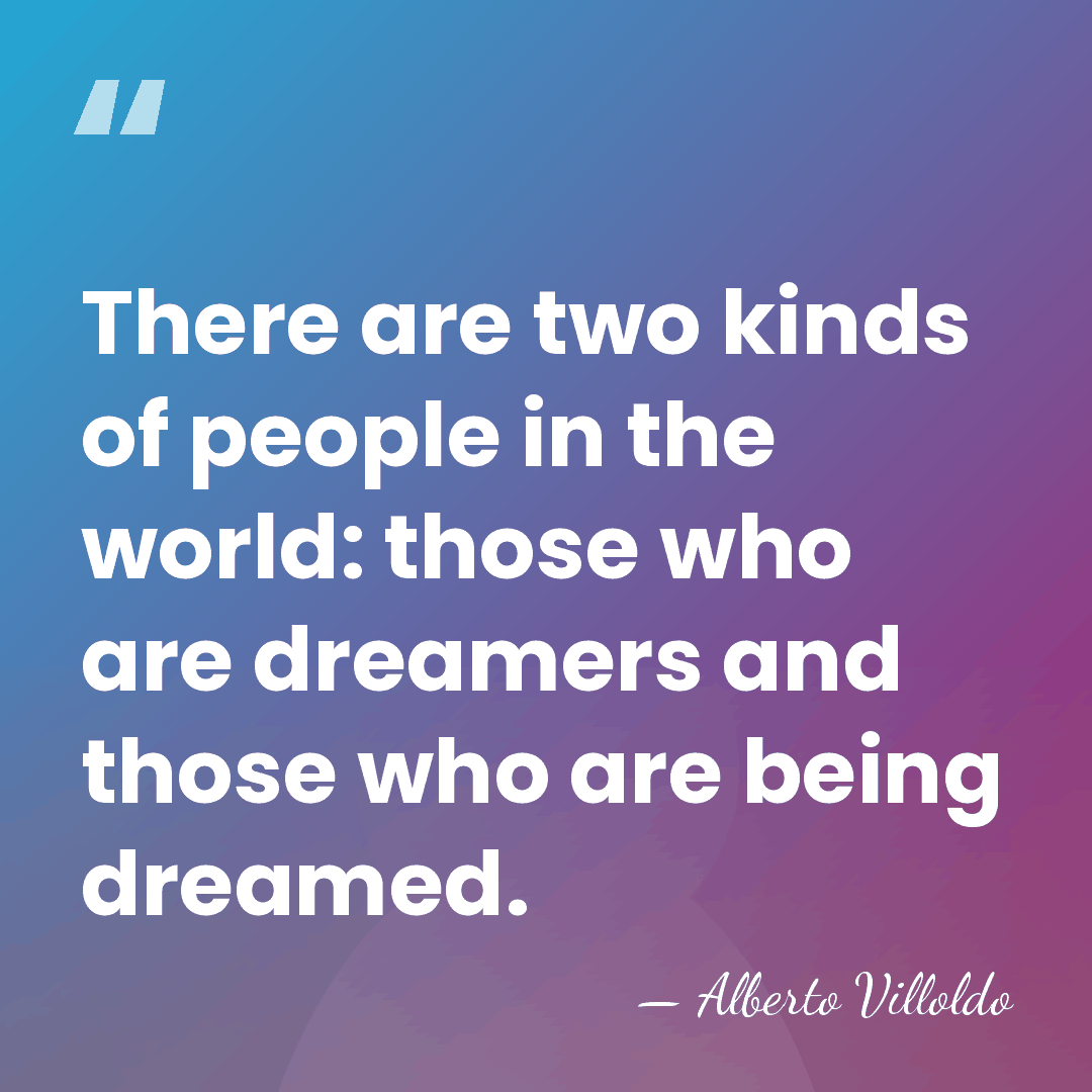 There are two kinds of people in the world: those who are&hellip; - Alberto Villoldo