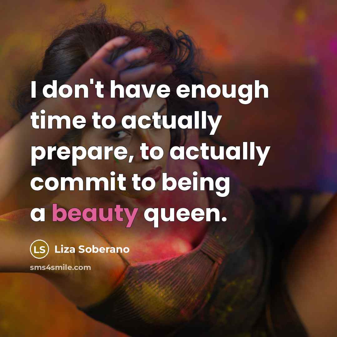 “I don't have enough time to actually prepare, to actually…” quote by Liza Soberano