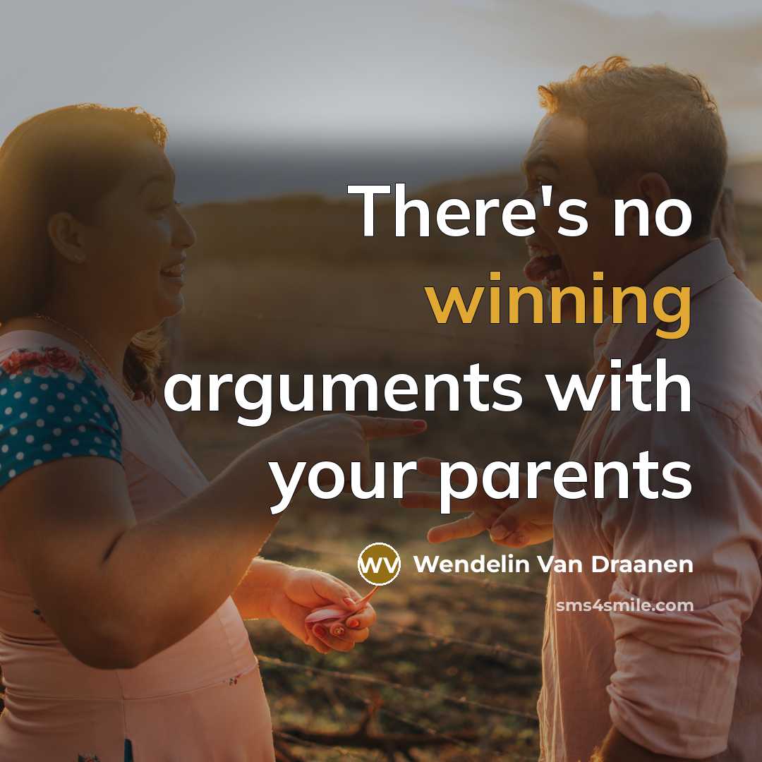 “There's no winning arguments with your parents…” quote by Wendelin Van Draanen
