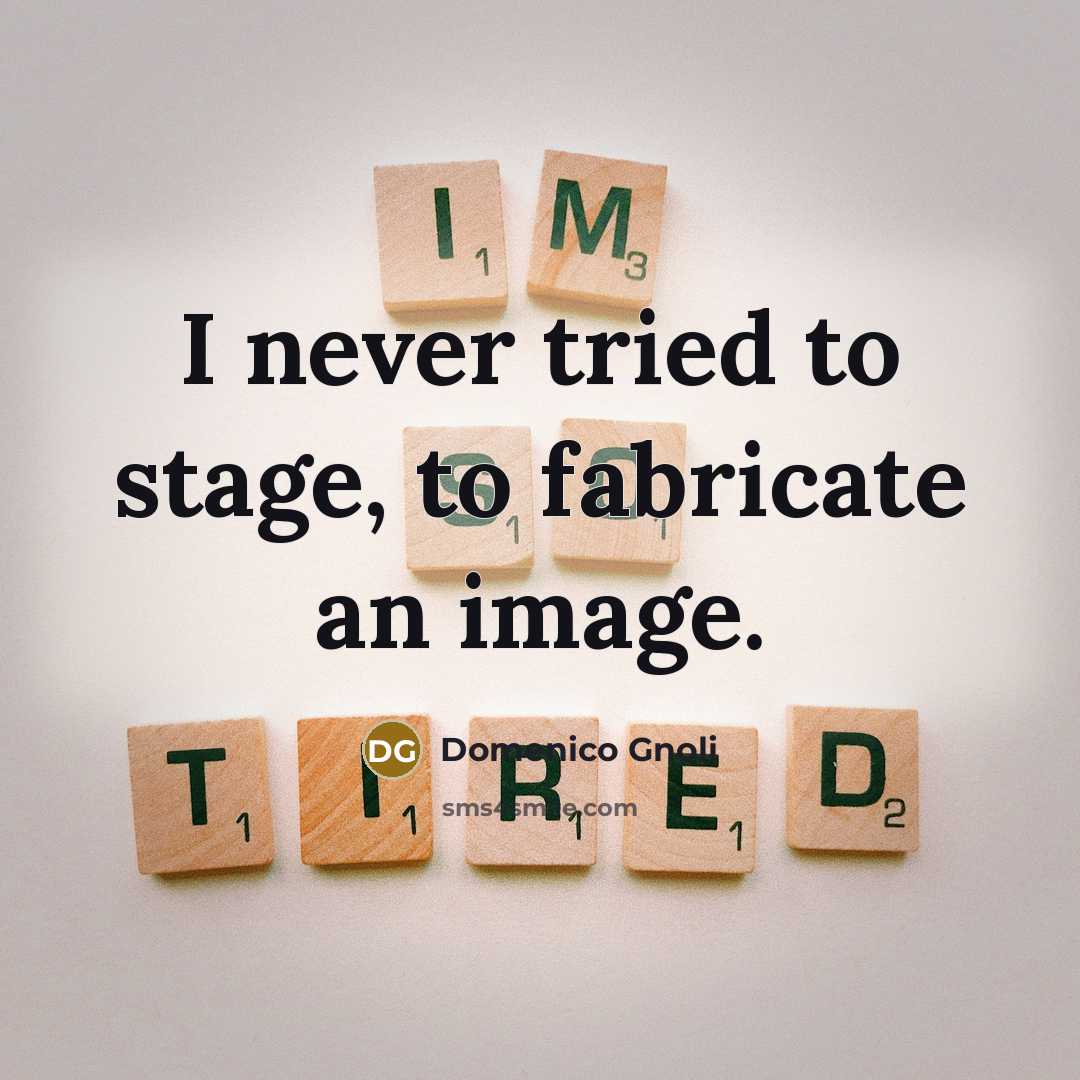 “I never tried to stage, to fabricate an image.…” quote by Domenico Gnoli