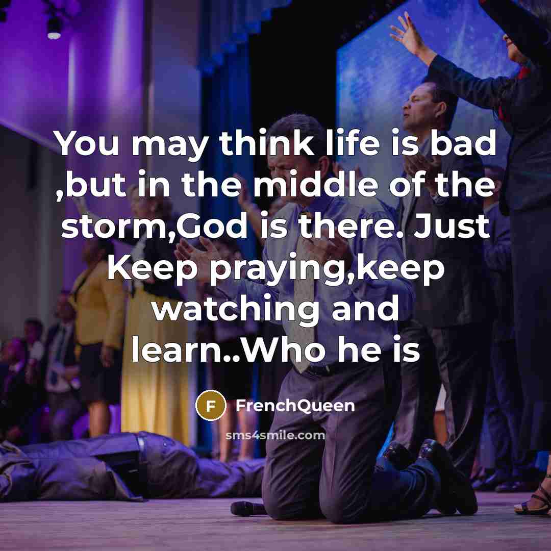 “You may think life is bad ,but in the middle…” quote by FrenchQueen