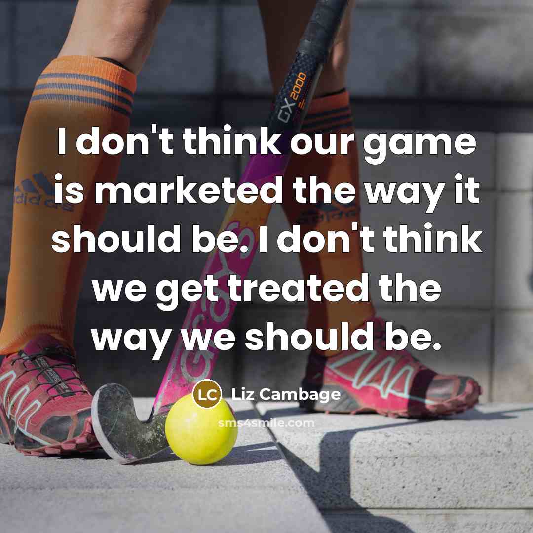 “I don't think our game is marketed the way it…” quote by Liz Cambage