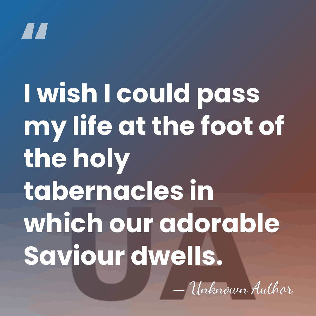 I wish I could pass my life at the foot of the&hellip; - Unknown Author