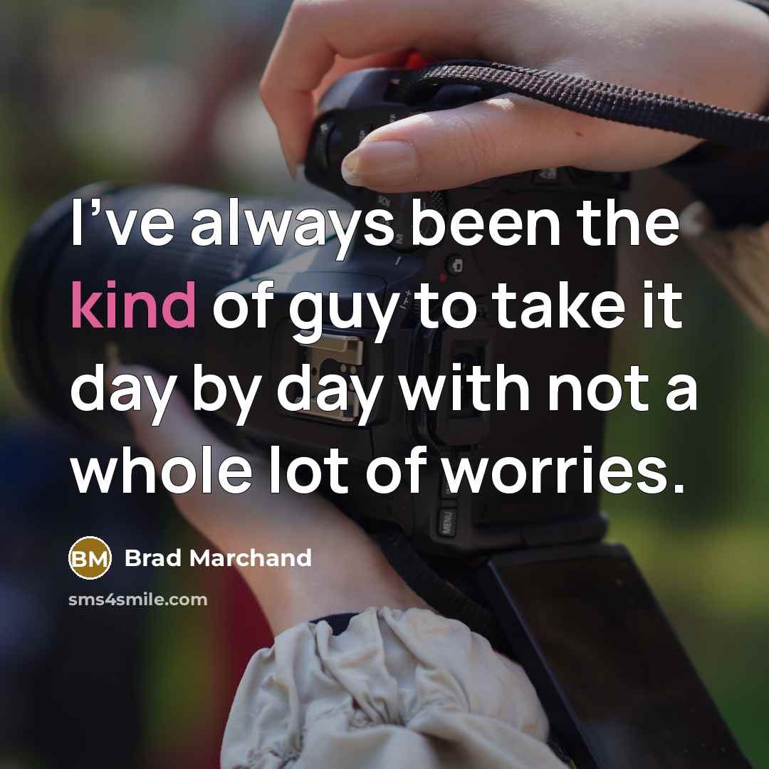 “I've always been the kind of guy to take it…” quote by Brad Marchand
