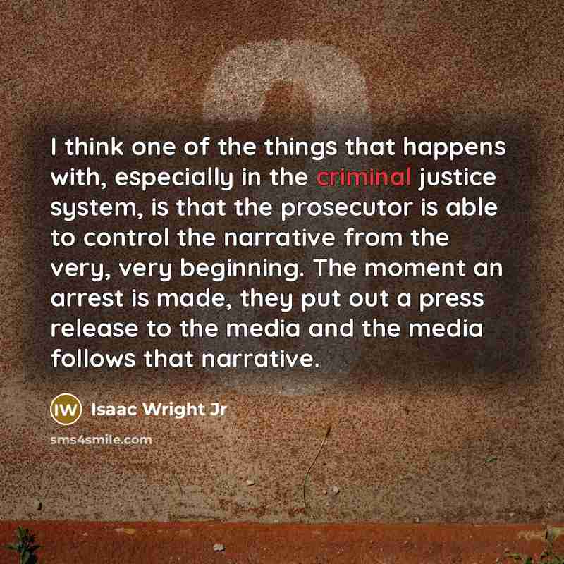 “I think one of the things that happens with, especially…” quote by Isaac Wright Jr