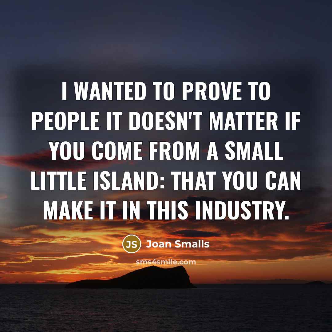 “I wanted to prove to people it doesn't matter if…” quote by Joan Smalls