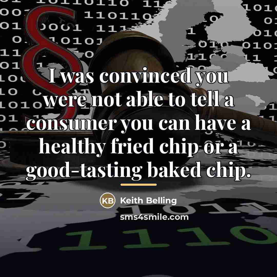 “I was convinced you were not able to tell a…” quote by Keith Belling