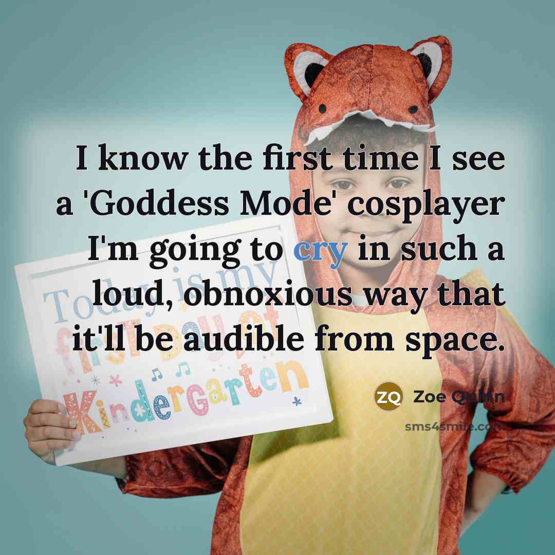 “I know the first time I see a 'Goddess Mode'…” quote by Zoe Quinn