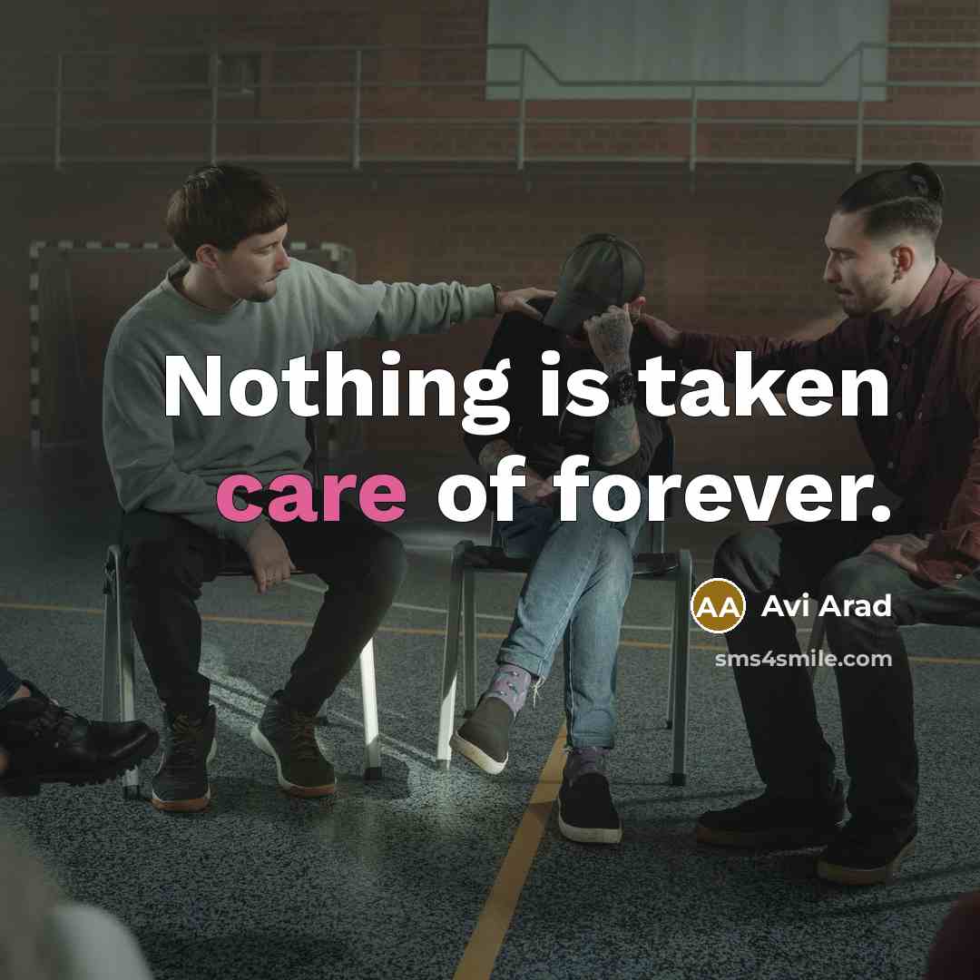 “Nothing is taken care of forever.…” quote by Avi Arad