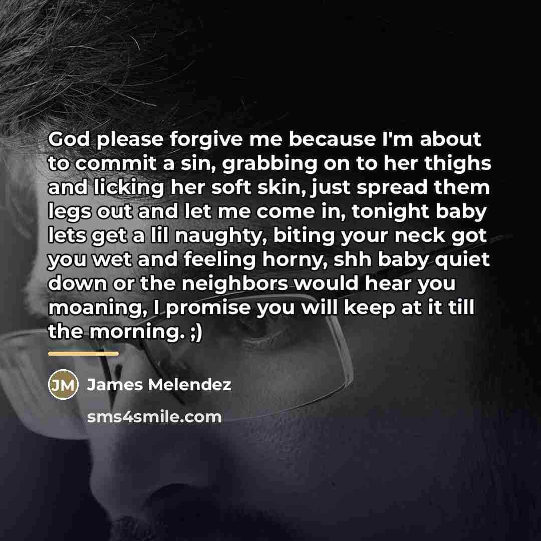 “God please forgive me because I'm about to commit a…” quote by James Melendez