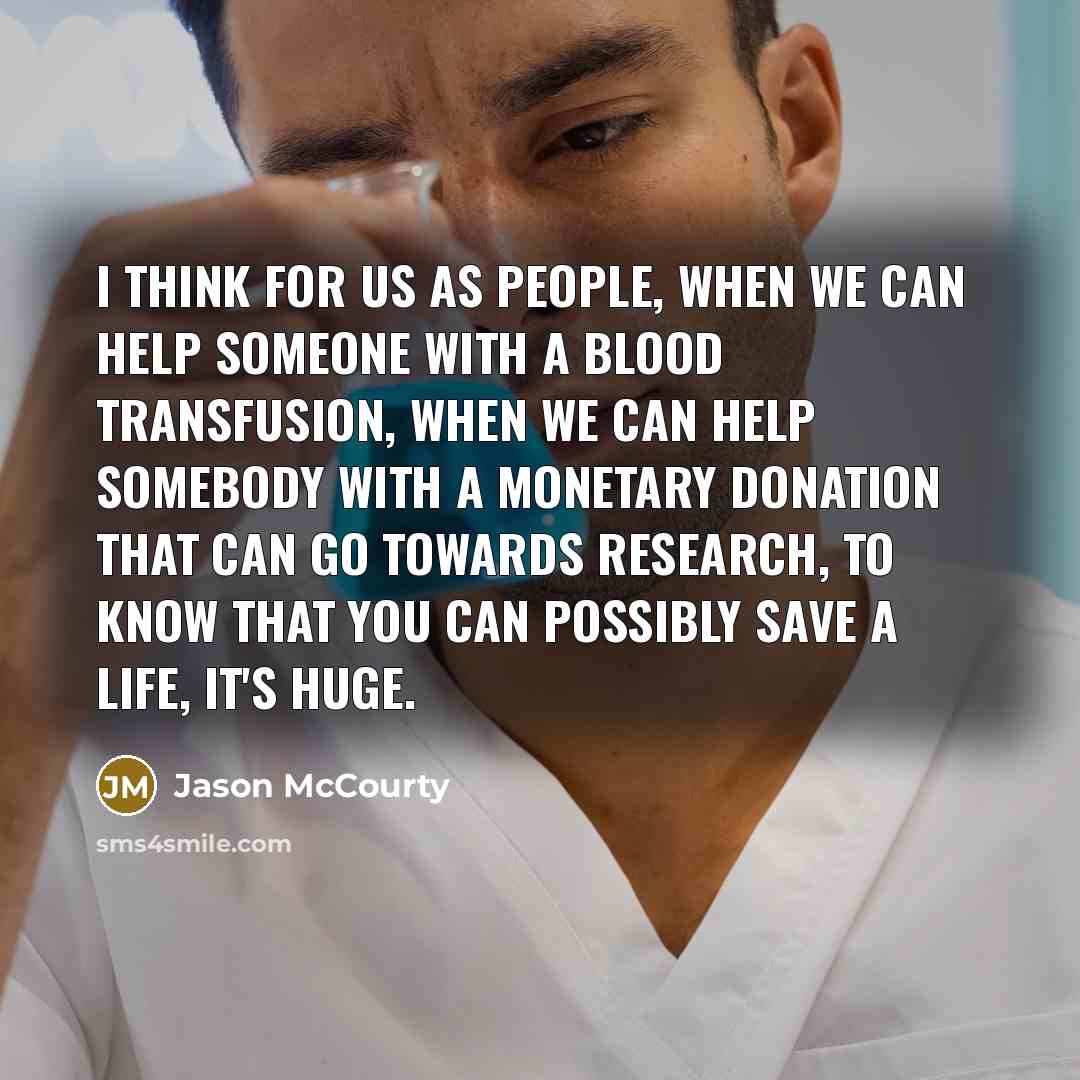 “I think for us as people, when we can help…” quote by Jason McCourty