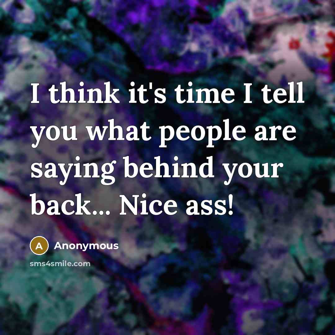 “I think it's time I tell you what people are…” quote by Anonymous