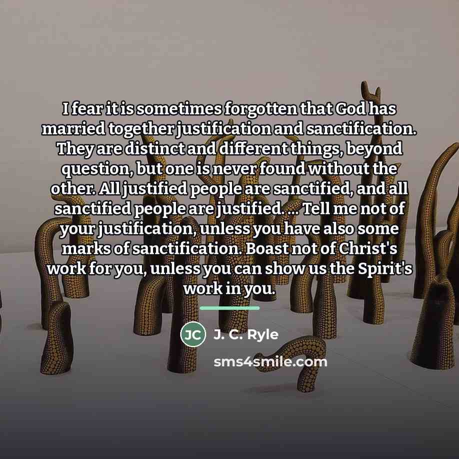 “I fear it is sometimes forgotten that God has married…” quote by J. C. Ryle