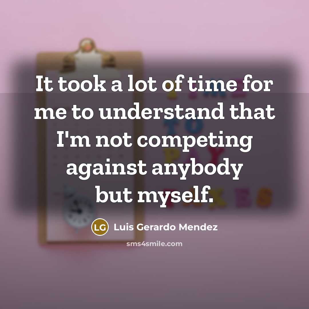 “It took a lot of time for me to understand…” quote by Luis Gerardo Mendez