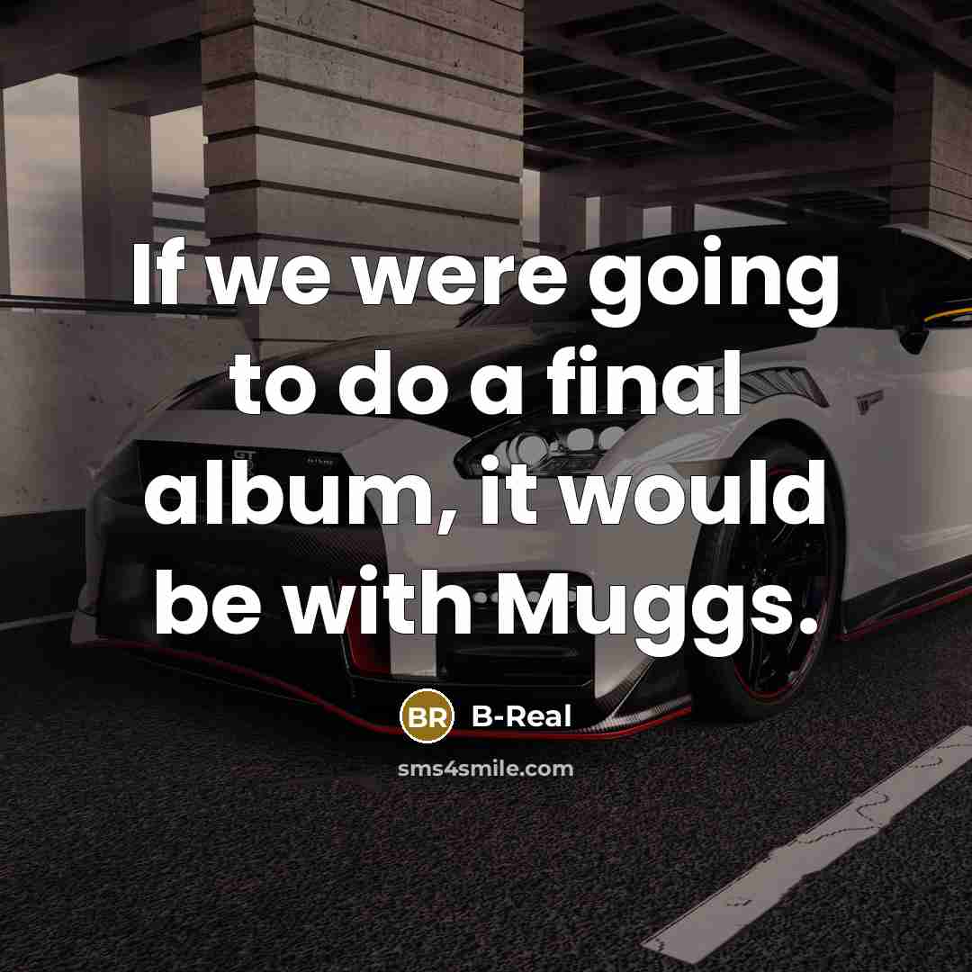 “If we were going to do a final album, it…” quote by B-Real